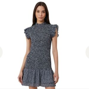 Elao Verona Crepe Smocked Dress